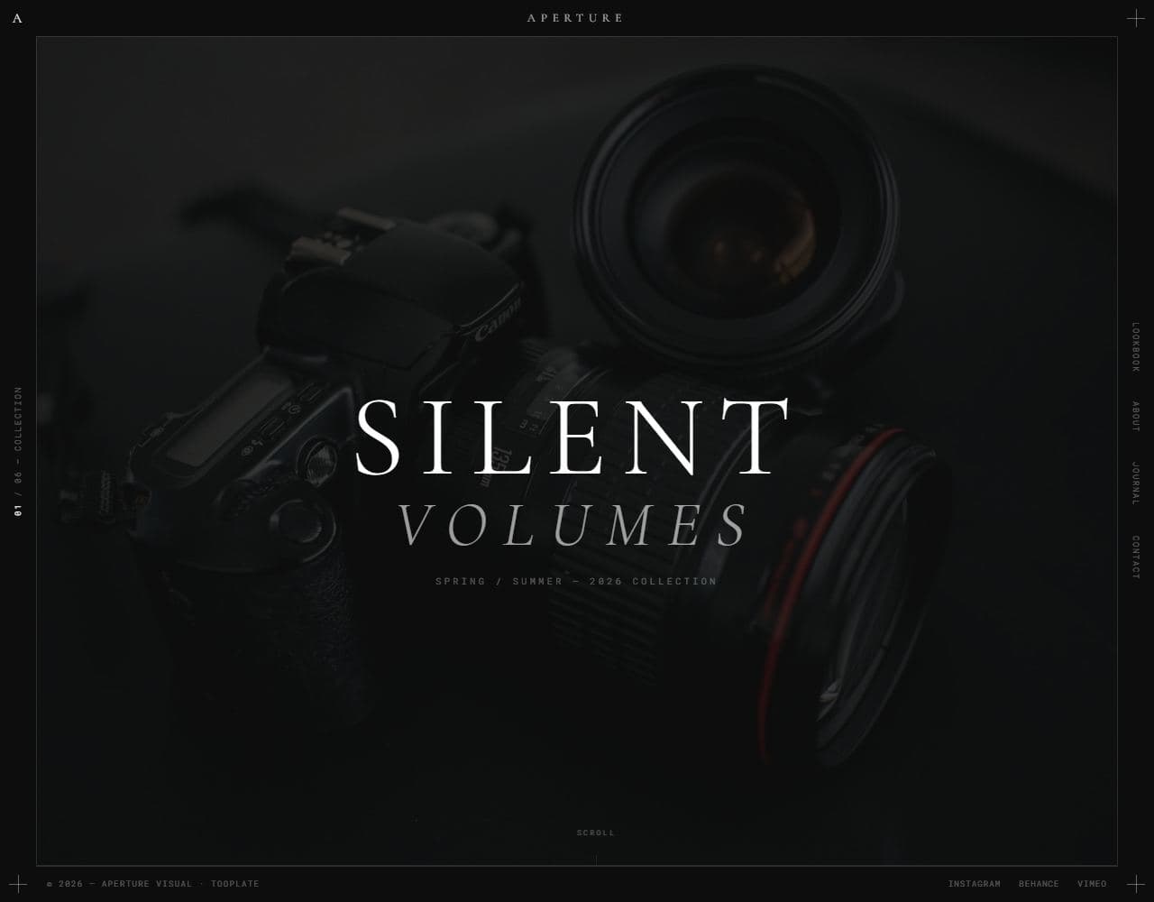 Mẫu website Aperture – Studio kiến trúc - Giao diện chuẩn SEO ngành Nội thất, Xây dựng, Nổi bật